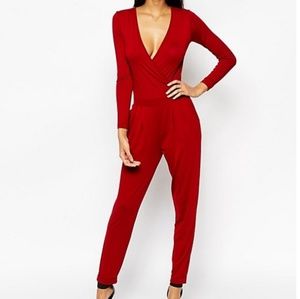 Asos Olive Green Jumpsuit